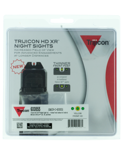 Trijicon Hd Night Sights, Trj 600855  Hd Xr Ns  S&w Shield   Yfo