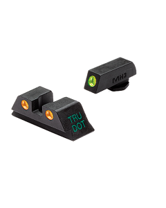 Meprolight Tru-dot, Mepro Ml10224o  Td Set Glk 9/40    Grn/org
