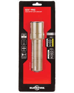 Surefire G2x, Sf G2x-d-tn    Pro Dual Output  15/320