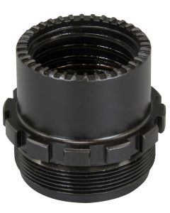 Yankee Hill 3060 Phantom QD Adapter 1-3/8"-24 tpi, Black Stainless Steel