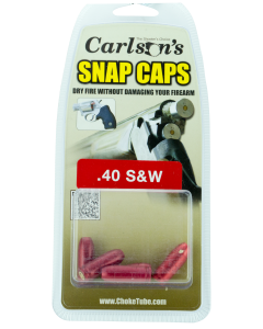 Carlsons Snap Cap 40 S&W Pistol 5-Pack Aluminum (Box)