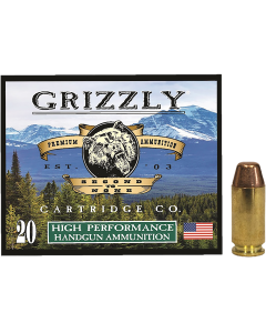 Grizzly .40 S&W 200gr FMJFP Ammo  (Box)