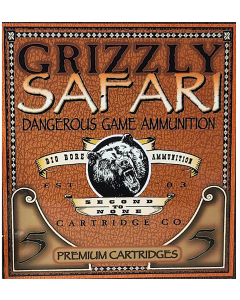 Grizzly .416 Rigby 400gr Solid Brass Big Game Ammo  (Box)