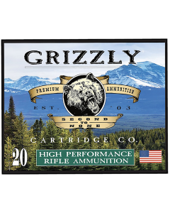 Grizzly .357 Sig 125gr FMJ Flat Point Ammo  (Box)