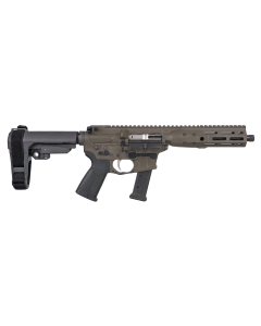 LWRCI IC9 9mm 8.5" 10+1 Pistol (Patriot Brown Aluminum/SB Brace)