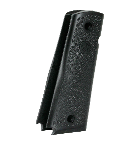 Hogue OverMolded Grip Panels for 1911 Government Black Nylon