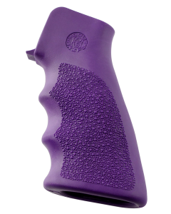Hogue OverMolded Grip with Finger Grooves Purple Rubber Cobblestone