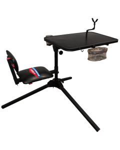 Birchwood Casey Xtreme Shooting Bench 23" x 34" (Black Steel, 3-Leg)