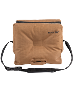 Allen Bench Shooting Bag (Empty, Black/Tan 600D Polyester)