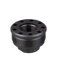 SilencerCo Alpha Direct Thread Mount 9/16 24 Black