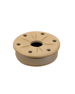 SilencerCo Bravo Front Cap .223 FDE for Suppressors & MAAD Brakes