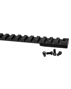 Warne V49015MOA Vapor Picatinny Rail Black Anodized Ruger 10/22 Rimfire 15 MOA
