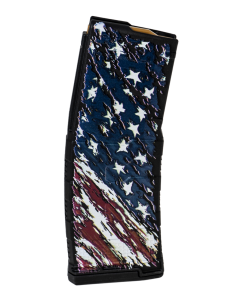 Amend2 Mod-3 223/5.56/300 Blackout AR-15 "American Flag" Magazine - 30 Round (Polymer)