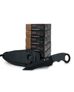 PMC Bronze 223 Remington 55 Gr FMJ BT (Range Bundle) w/ Master USA Fixed Blade Knife