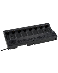 Streamlight 8-Unit Bank Charger (Black, SL-59/CR123A Battery)