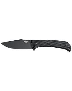 Hogue Extrak Fixed Clip Point Knife Black G10 Handle