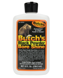Butchs Black Powder Bore Shine Bore Cleaner 8 oz Multiple