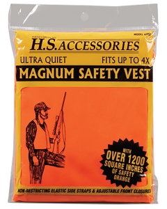 Hunters Specialties Safety Vest Magnum Adjustable Orange 4XL