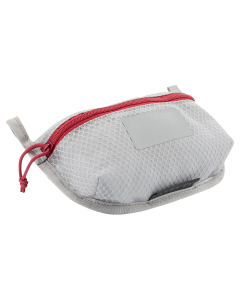 Vertx Overflow Pouch Small Durable White Nylon Red Accents