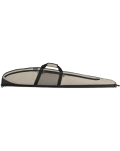 Bulldog Plus Rifle Shotgun Case Water Resistant Nylon Taupe Black