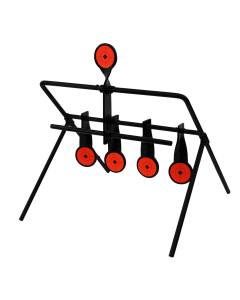 Birchwood Casey Gallery Airgun Target Resetting Black/Orange Steel