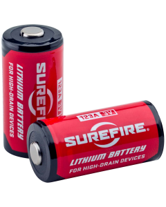 SureFire 123A Lithium Batteries 3.0V 1550mAh 130 Pairs
