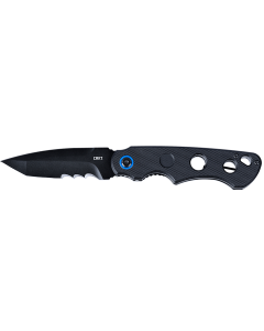 CRKT A.B.C. Folding Tanto Veff Serrated Black G10 Handle