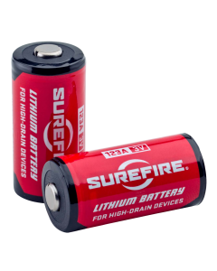 SureFire 123A Lithium Batteries 3.0V 1500mAh 6-Pack