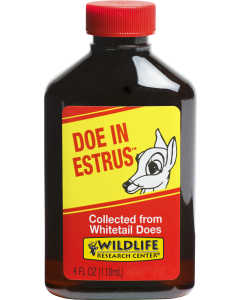 Wildlife Research Doe In Estrus Scent 4oz Bottle Deer Attractant