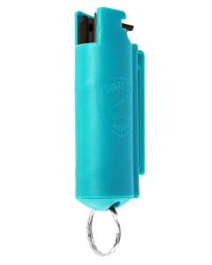 Skyline Quick Action Pepper Spray 16ft Blue Belt Clip Keychain