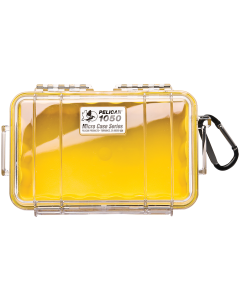 Pelican Micro Case Yellow/Clear Polycarbonate 7.99 Inch