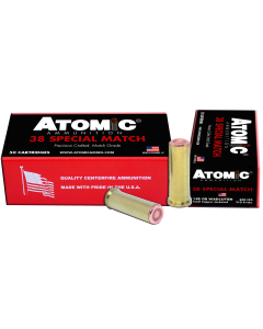 Atomic Match 38 Special 148 Grain Hollow Base Wadcutter 449 (Box)