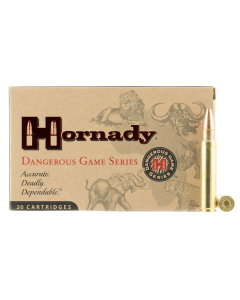 Hornady Dangerous Game 375 Ruger 300 Grain Dangerous Game Solid (Box)