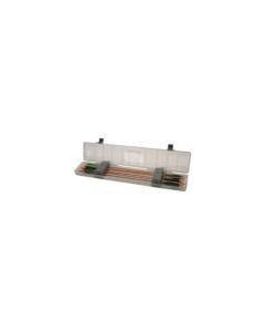 18-Arrow Compact Arrow Case - Clear Smoke Plastic, 36.6" Length