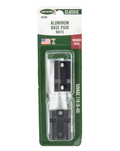 Weaver Mounts Side Mount, Weav 48489 Bse Pair Sav 110 8-40 Blk