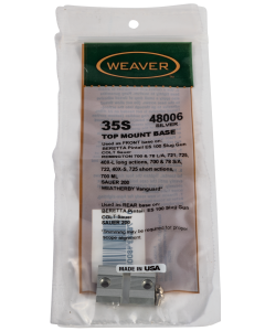 Weaver Mounts Top Mount, Weav 48006 35s  Top Mnt Base