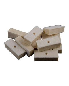 Lug Cleaning Felt Refill 10-Pack - Bolt Action Rifle Maintenance