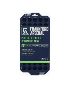 Frankford Arsenal Perfect Fit G2 #6 Reloading Tray - .45 Colt/.44 Rem Mag 2-Pack