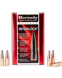 Hornady InterLock 6.5mm (.264) 140 Grain Spire Point Bullets - 100/Box