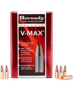 Hornady V-Max 25 Caliber (.257) 75 Grain Polymer Tip Bullets - 100/Box