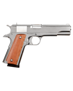 Rock Island GI Standard FS 45 ACP 8+1 Wood/Nickel