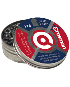 Crosman Premier .22 Caliber Pointed Pellets 175 Pack (Box)