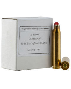 PPU .30-06 Springfield M1999 Blank 15 Rounds (Box)