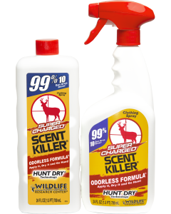 Wildlife Research Super Charged Scent Killer Combo - 24 oz Trigger Spray