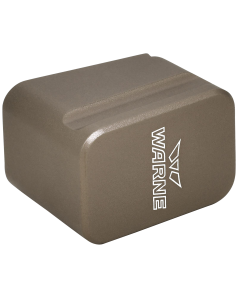 Warne Magazine Extension, FDE, Glock 17/22, Adds 5rds 9mm, 4rds .40