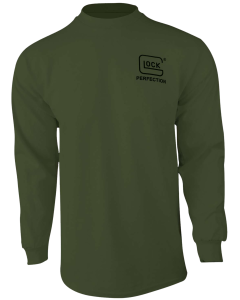 Glock Men's Born In Austria Long Sleeve T-Shirt, Size Medium (ODGreen)
