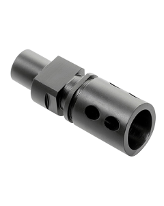 CMMG Flash Hider Black Steel with M12x1 LH Threads for 5.7x28mm FN PS90