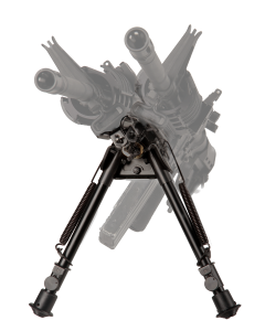 Blackhawk Sportster Bipod Traverse 6-9" Black Rubber Feet