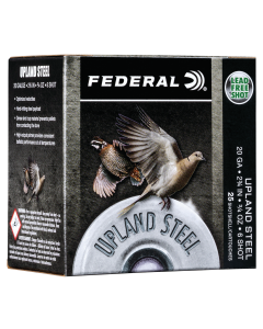 Federal Upland 20 Gauge 2.75 3/4 oz 6 Shot (Box)