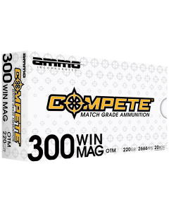 Ammo Inc Compete 300 Win Mag 190 Gr Boat Tail HP (Box)